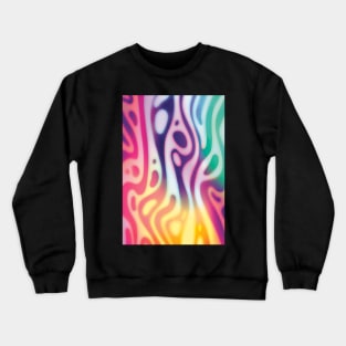 Rainbow Plasma Crewneck Sweatshirt